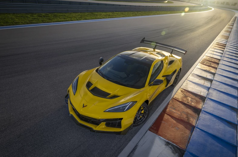 Chevrolet Corvette C8 ZR1 na torze