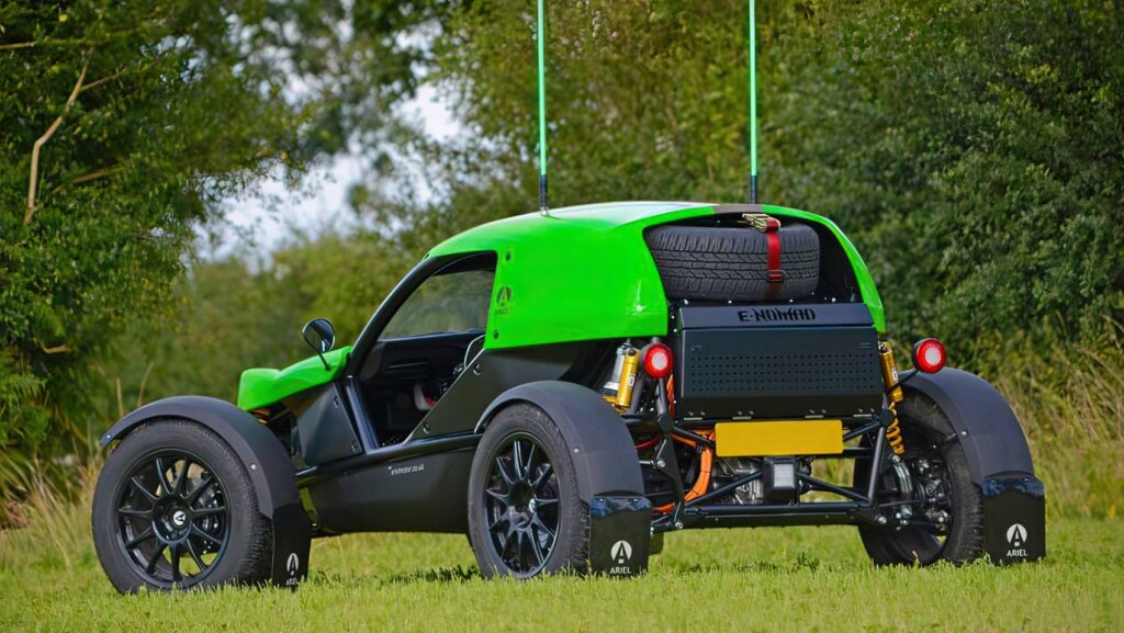 Ariel E-Nomad z tyłu